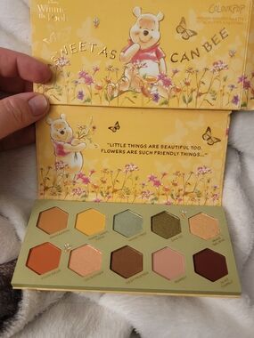ColourPop x Winnie the Pooh 'Sweet As Can Bee' Eyeshadow Palette